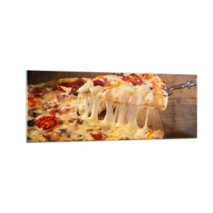 Tablou pe sticlă - O capodoperă a artei italiene - 140x50 cm