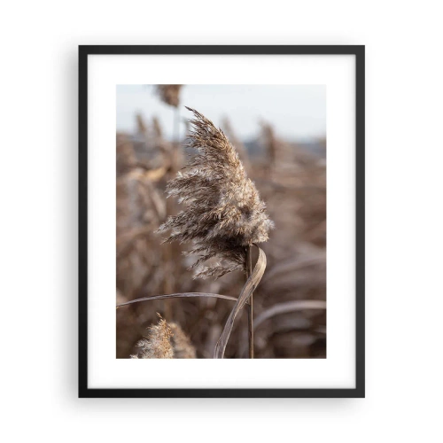 Poster în ramă neagră - E timpul să zbori cu vântul - 40x50 cm