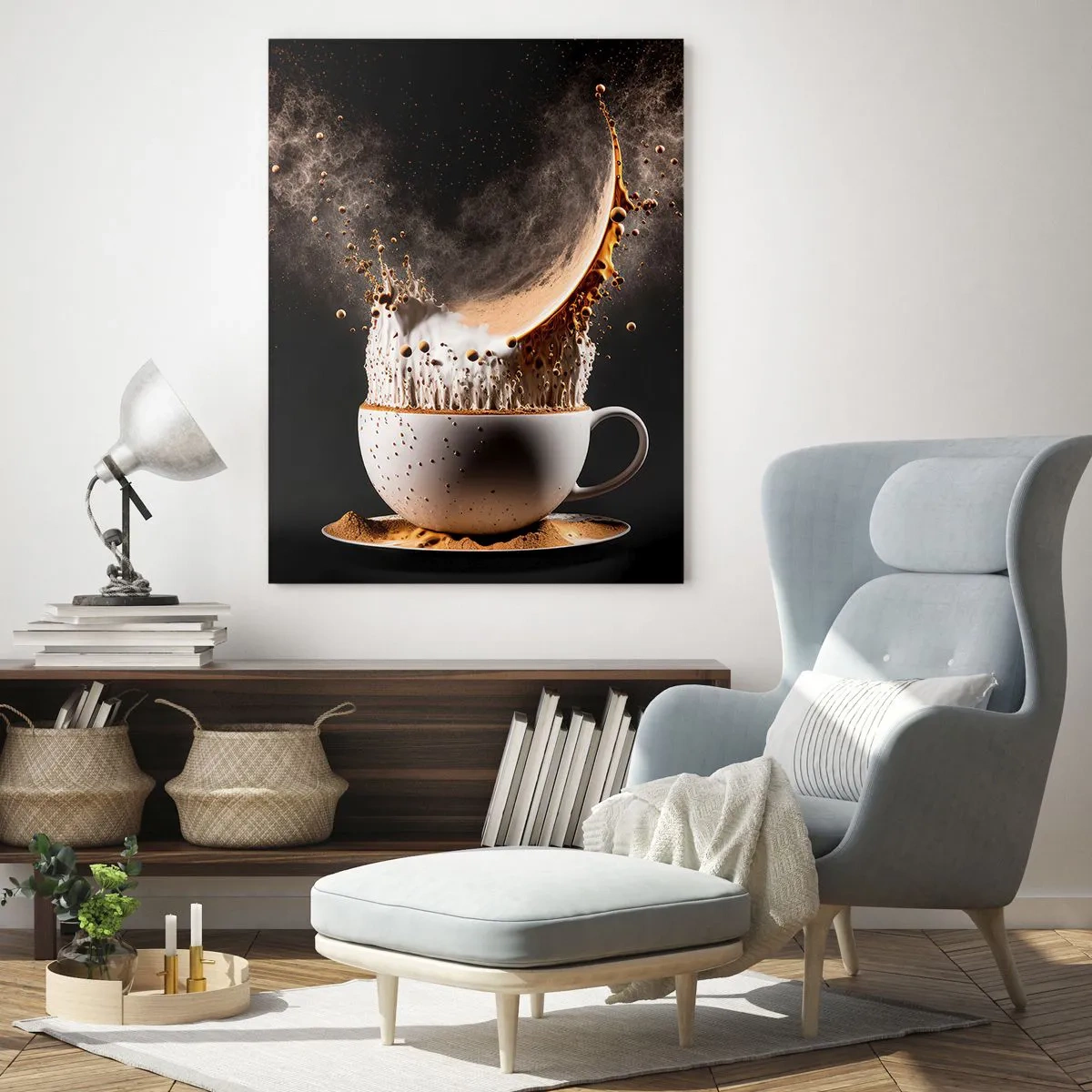 Tablou pe sticlă - O explozie de arome - 50x70 cm