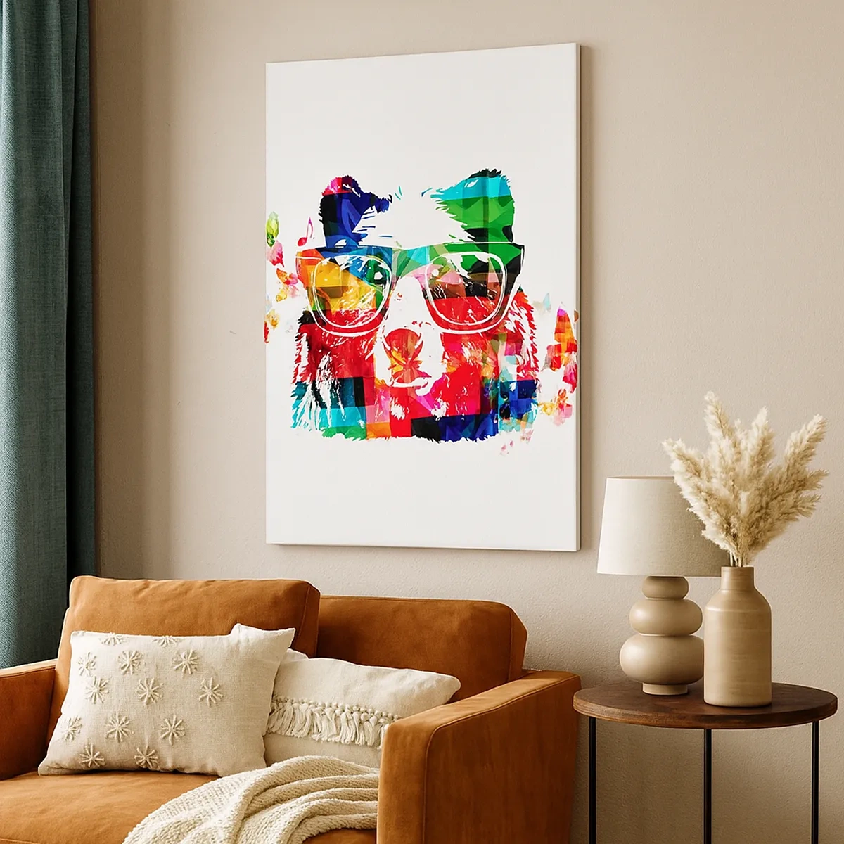 Tablou pe pânză - Îmi place ursul! - 50x70 cm