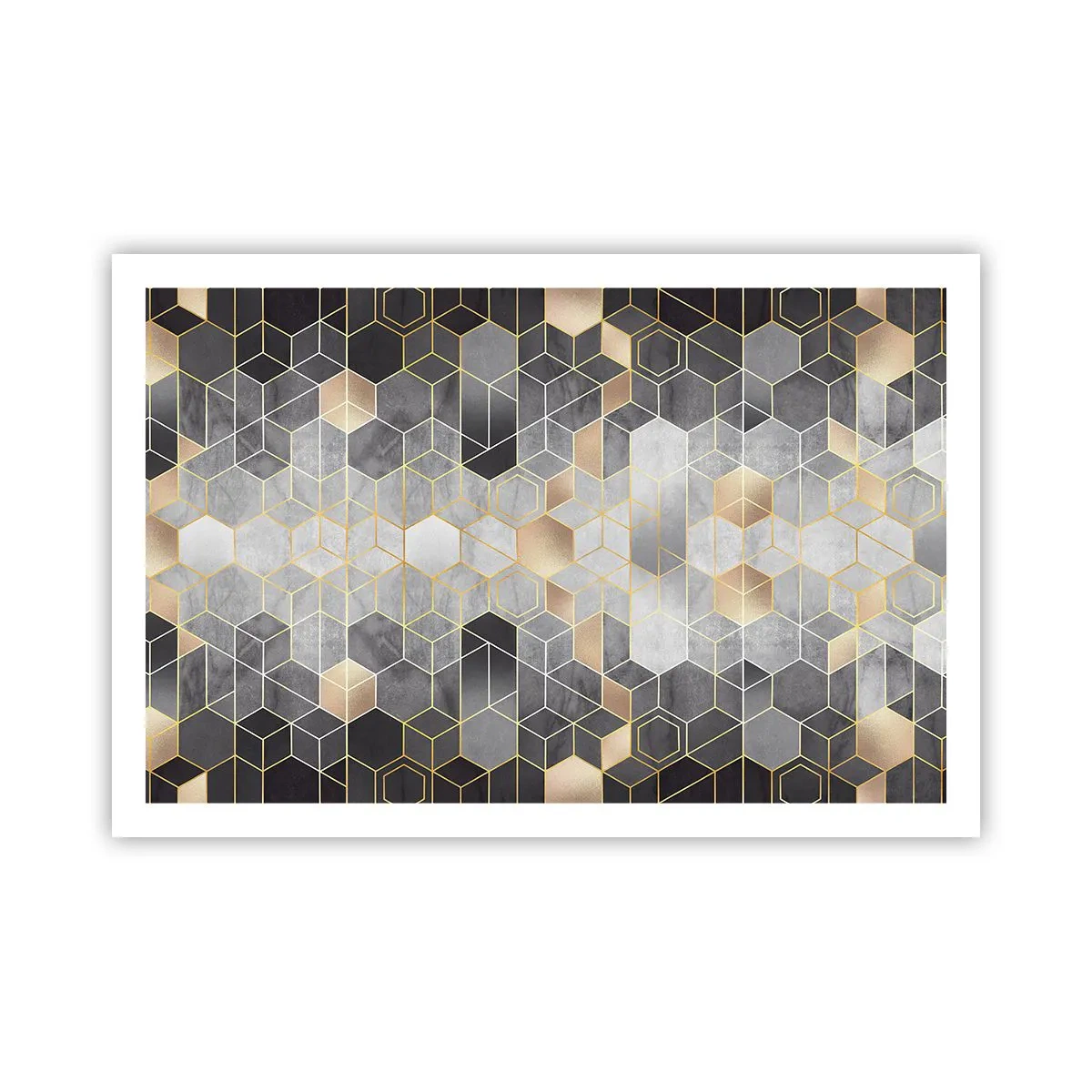 Poster - Compoziție diamantată - 91x61 cm