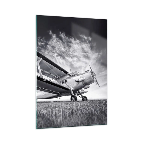 Tablou pe sticlă - Rătăcitorul înaripat - 50x70 cm