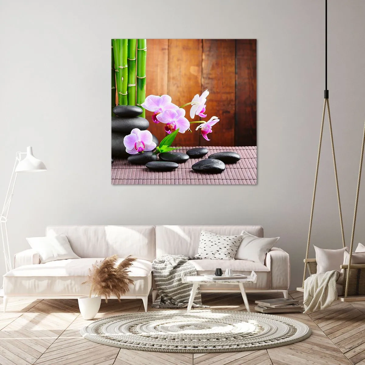 Tablou pe pânză - Experimentați deliciile Orientului - 70x70 cm