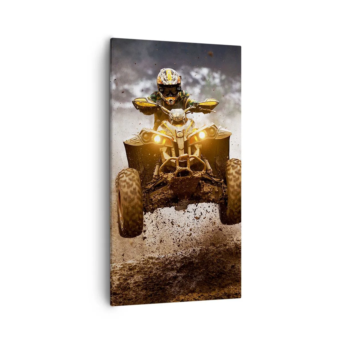 Tablou pe pânză - No risk no fun - 55x100 cm