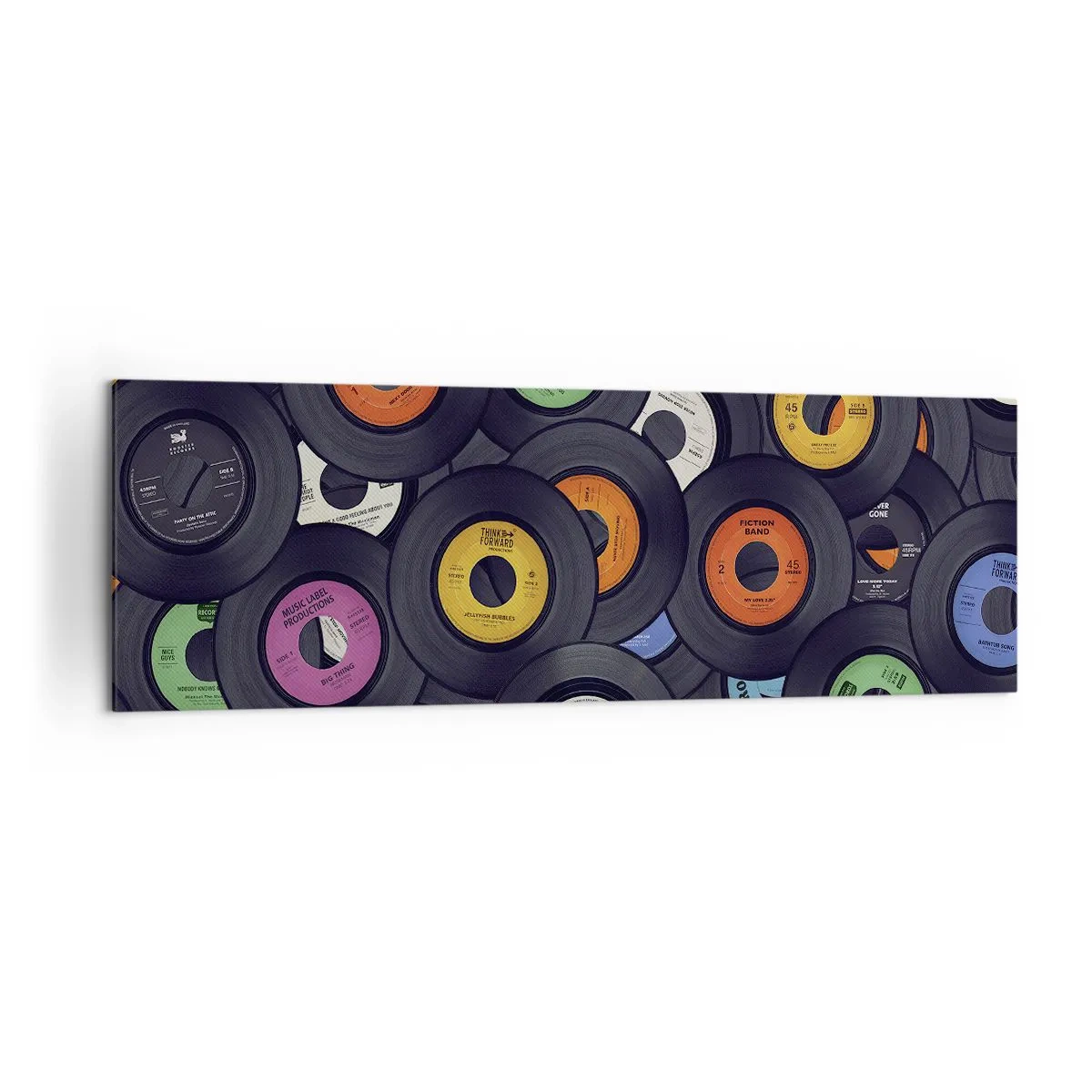 Tablou pe pânză - Culorile clasicilor - 160x50 cm