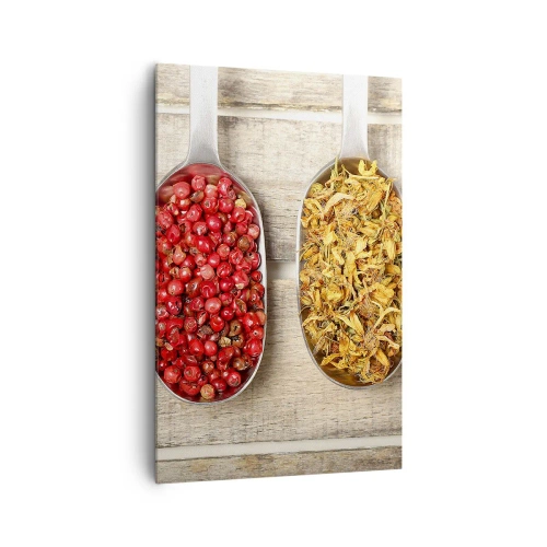 Tablou pe pânză - Magia bucătăriei - 80x120 cm