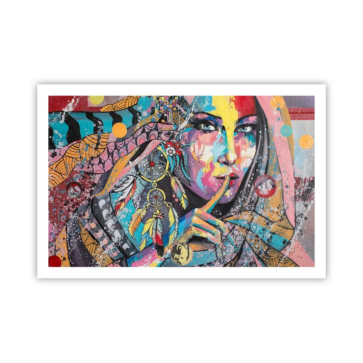 Poster - Taci până când înțelegi - 91x61 cm