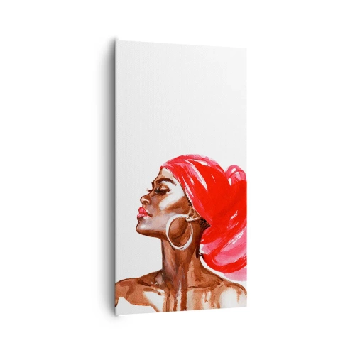 Tablou pe pânză - Există un vânt care suflă în nările unui om - 65x120 cm