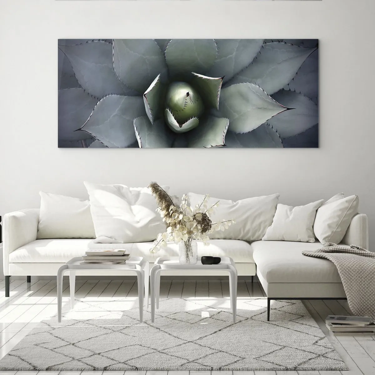 Tablou pe sticlă - Momește și avertizează - 120x50 cm