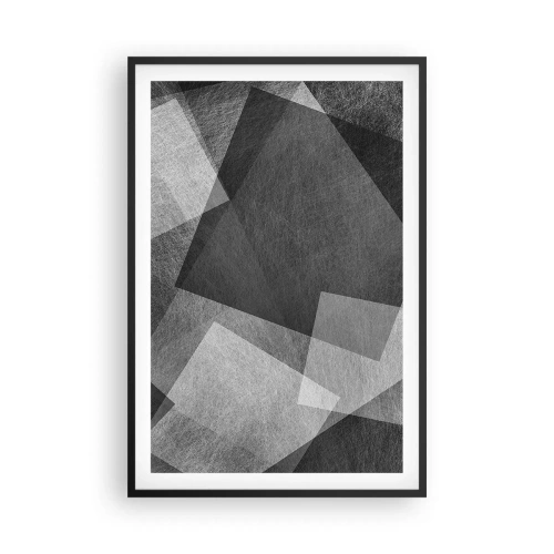 Poster în ramă neagră - Un simbol etern al permanenței și al ordinii - 61x91 cm