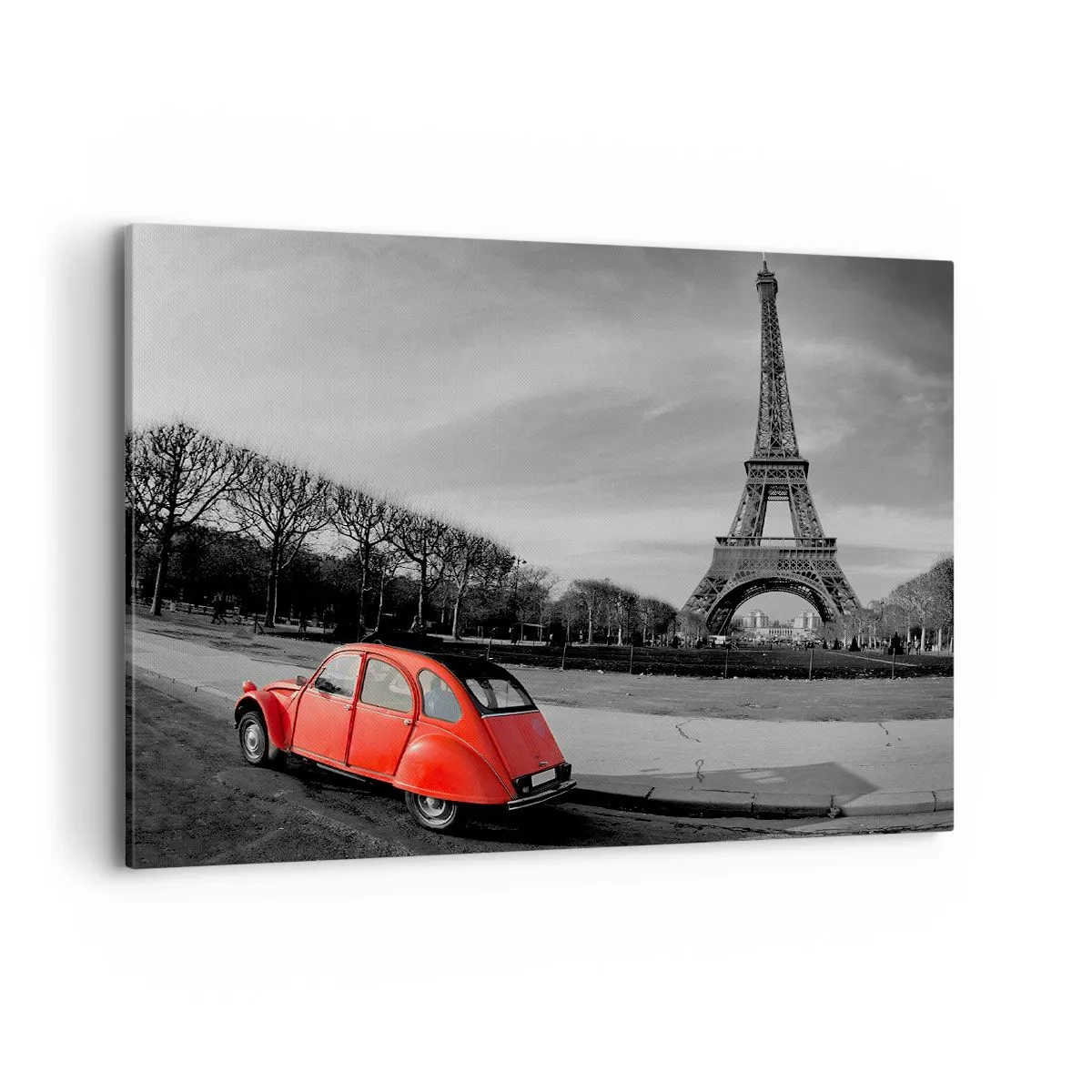 Tablou pe pânză - Mai pariziană decât Parisul însuși - 100x70 cm