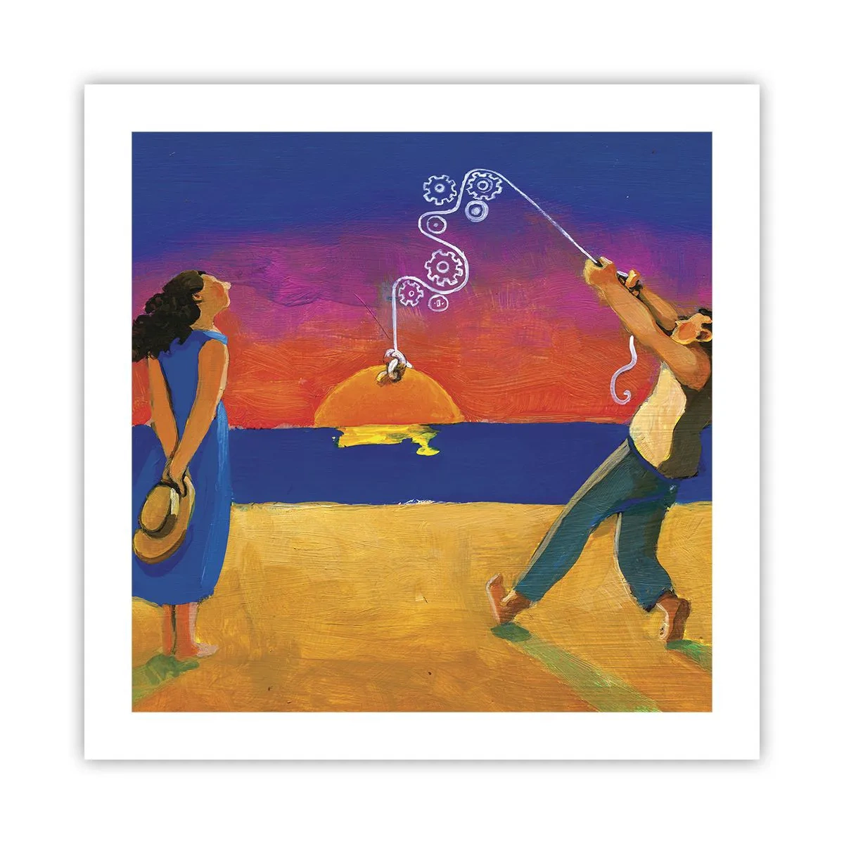 Poster - Mai mult decât o stea din cer - 50x50 cm