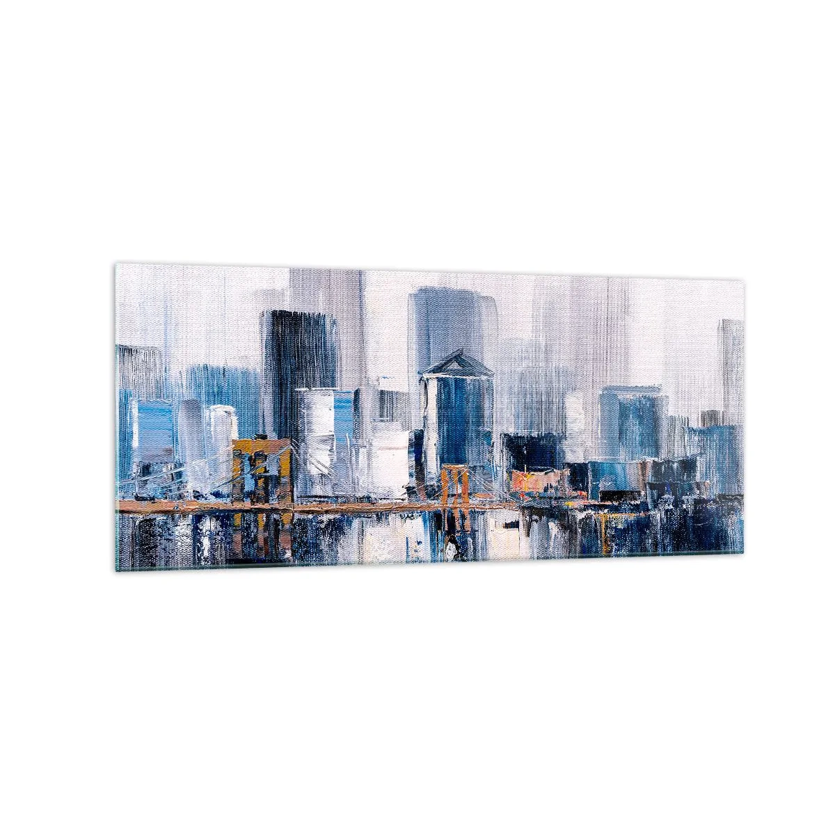 Tablou pe sticlă - Impresie de New York - 120x50 cm