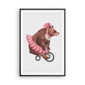 Poster în ramă neagră - Ce circ! - 61x91 cm