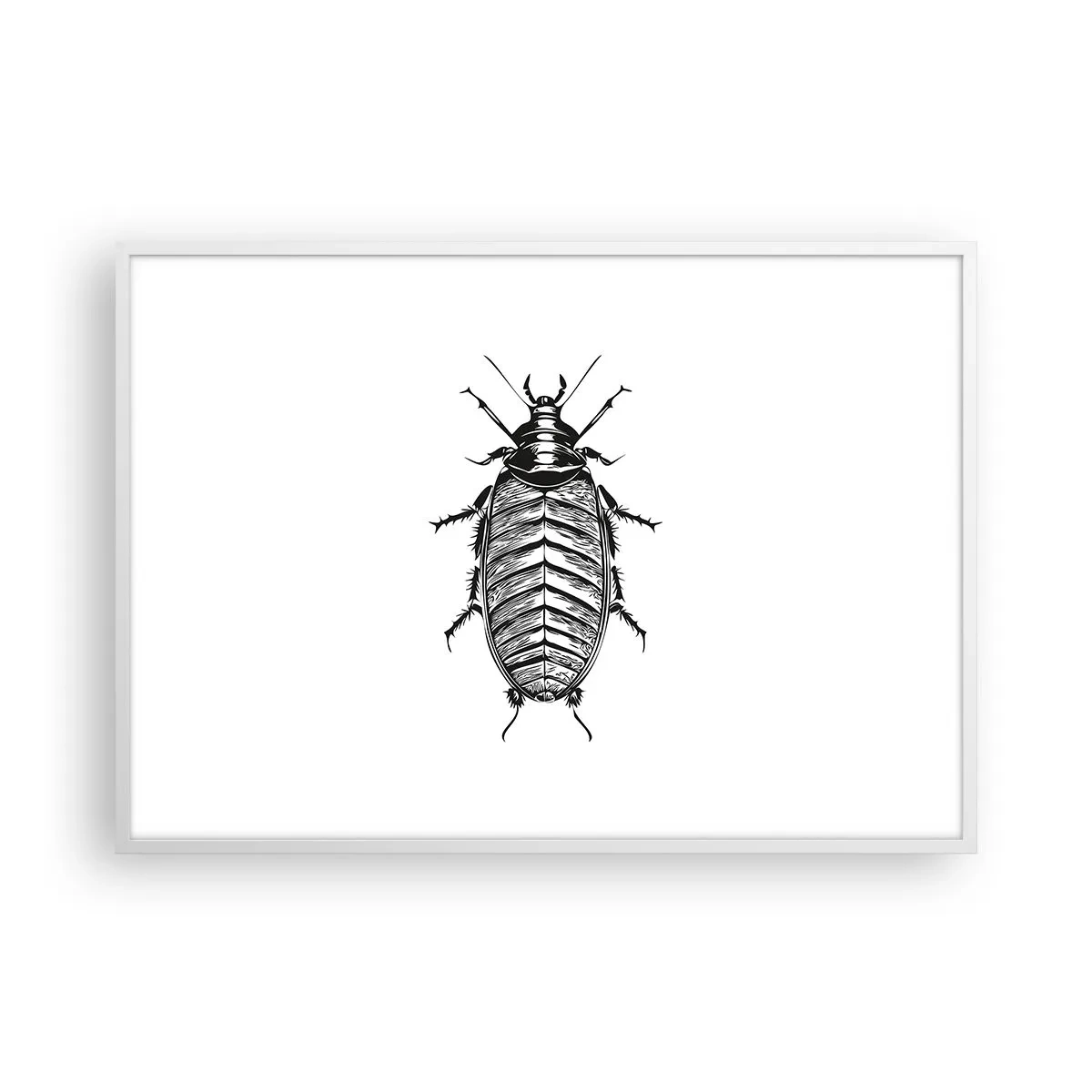 Poster în ramă albă - Ce specimen! - 100x70 cm