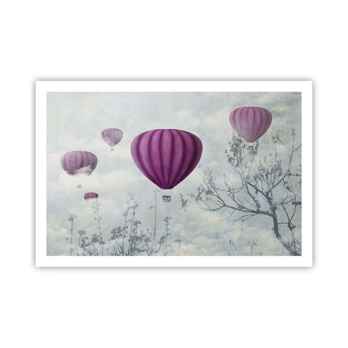 Poster - Ca niște nave pe cer - 91x61 cm