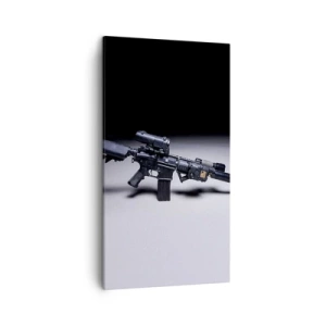 Tablou pe pânză - Cavalerul Negru - 45x80 cm