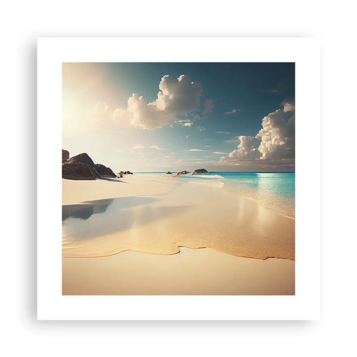 Poster - O zi de vis - 40x40 cm