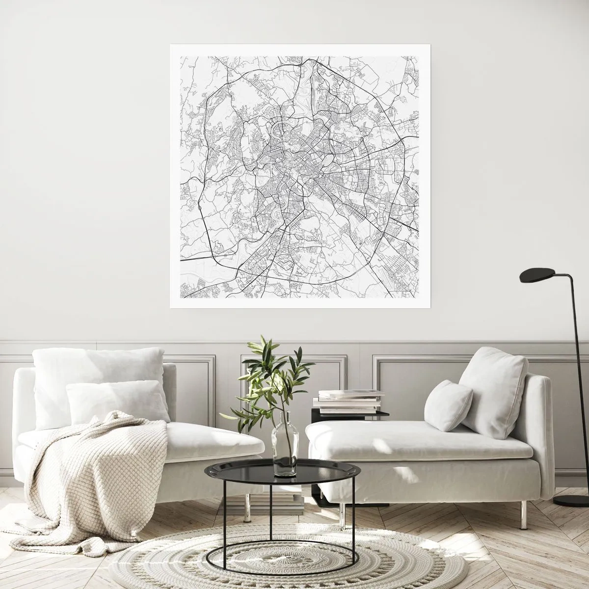 Poster - Cerc roman - 40x40 cm