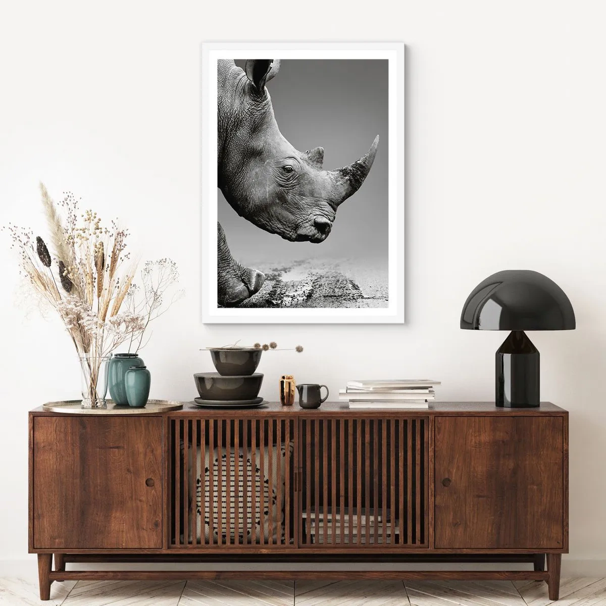 Poster în ramă albă - O forță de neoprit - 70x100 cm