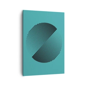 Tablou pe pânză - Cercul - o variație geometrică - 50x70 cm
