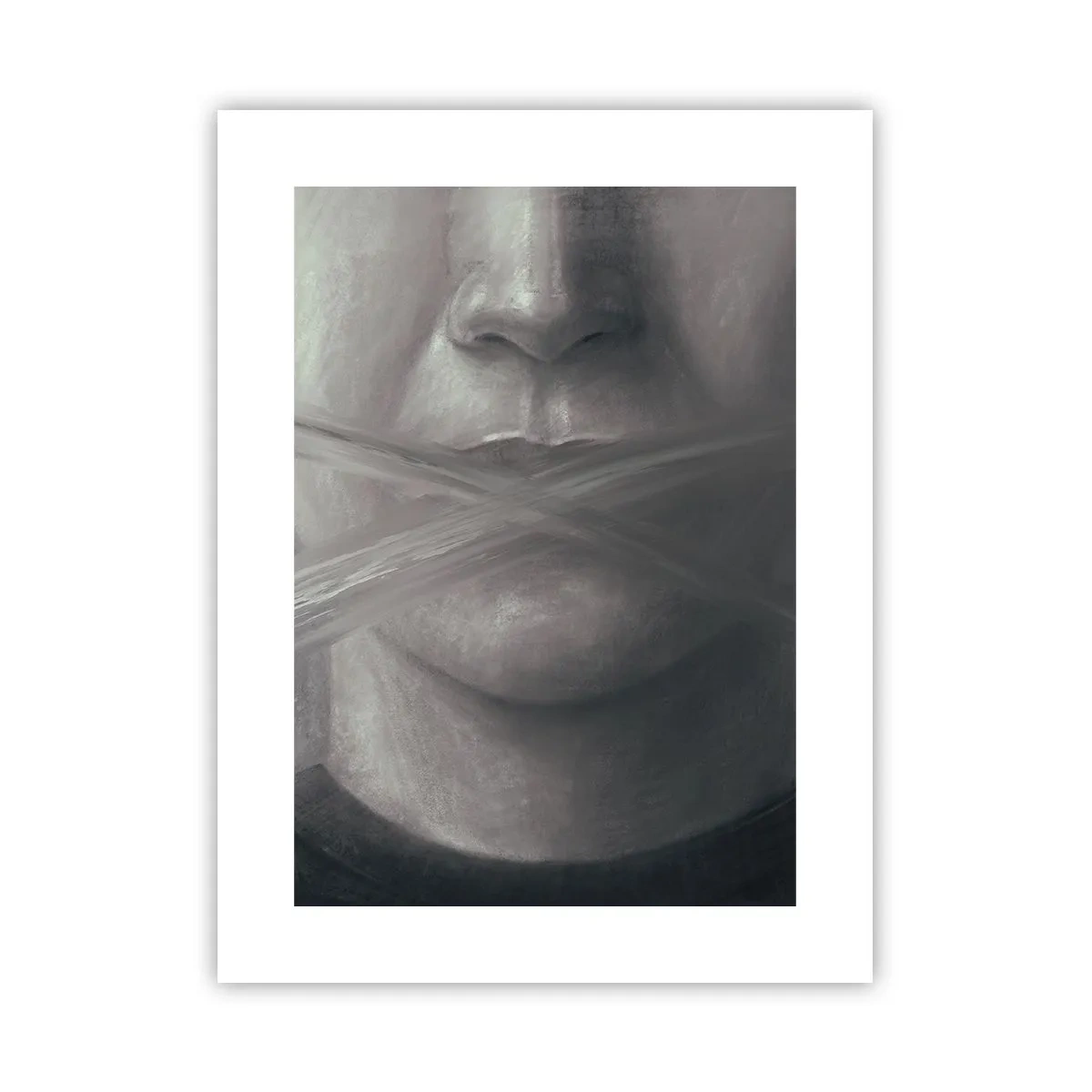 Poster - Nici un cuvânt - 30x40 cm
