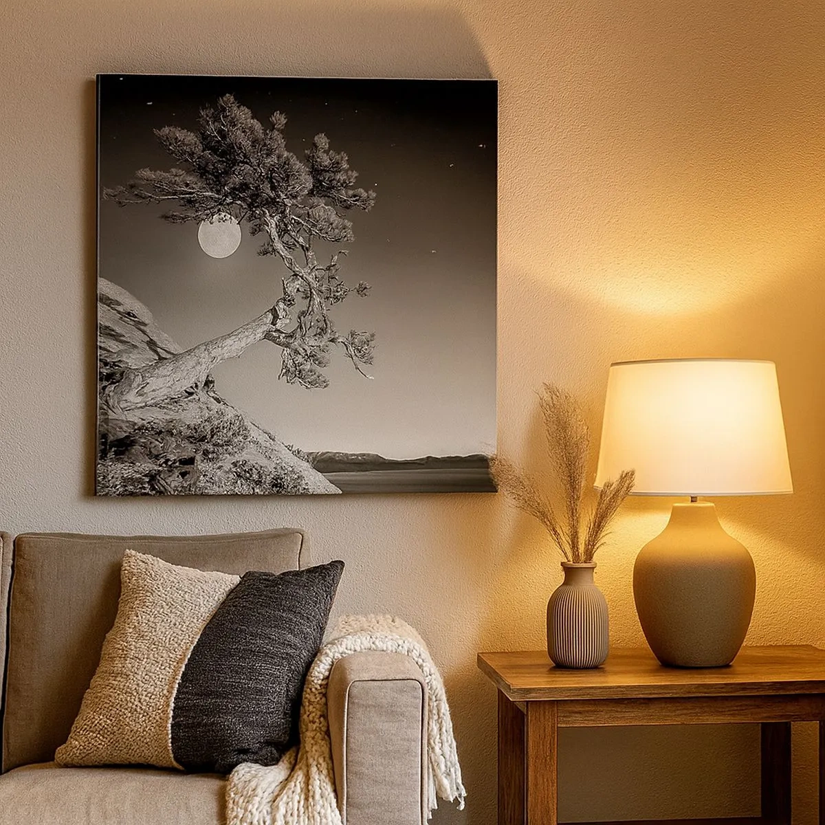 Tablou pe pânză - Războinicul victorios - 30x30 cm