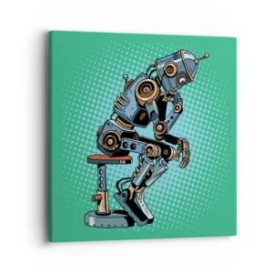 Tablou pe pânză - Peste esența ființei - 40x40 cm