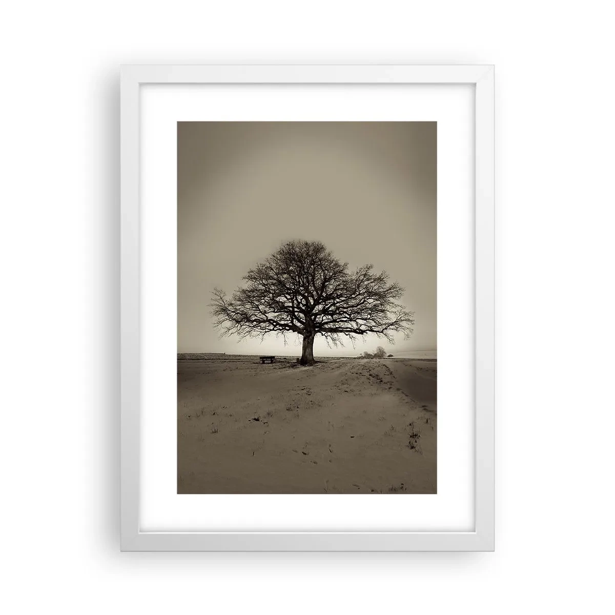 Poster în ramă albă - De aici până în veșnicie - 30x40 cm