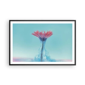 Poster în ramă neagră - Într-o unduire revigorantă - 91x61 cm