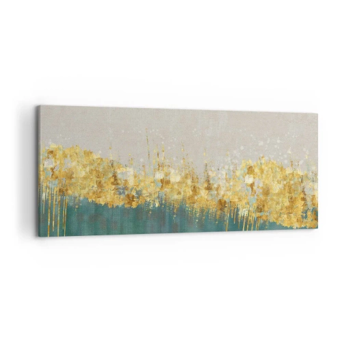 Tablou pe pânză - Frontiera de aur - 120x50 cm