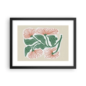 Poster în ramă neagră - Folclor modern - 40x30 cm