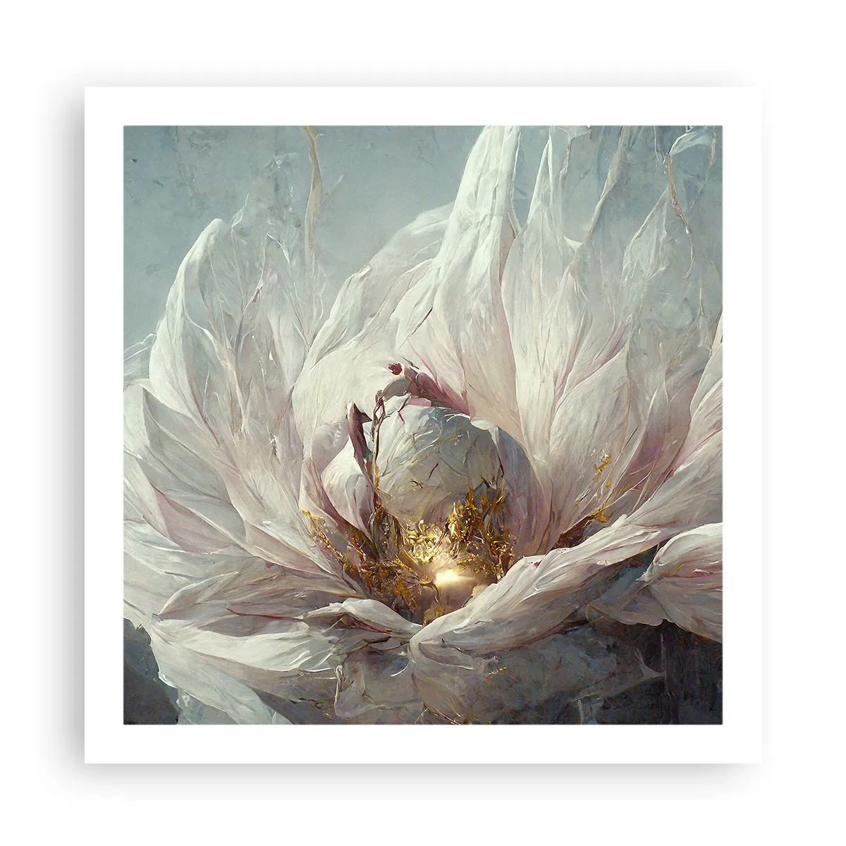 Poster - Înflorește o dată la o sută de ani - 60x60 cm