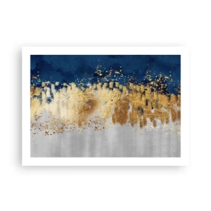 Poster - Compoziție modernă cu bliț - 70x50 cm