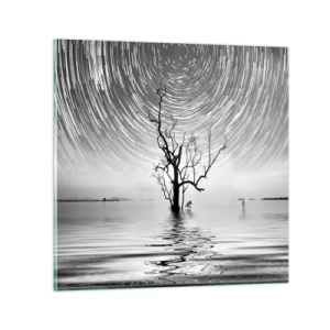 Tablou pe sticlă - O simfonie a naturii - 40x40 cm