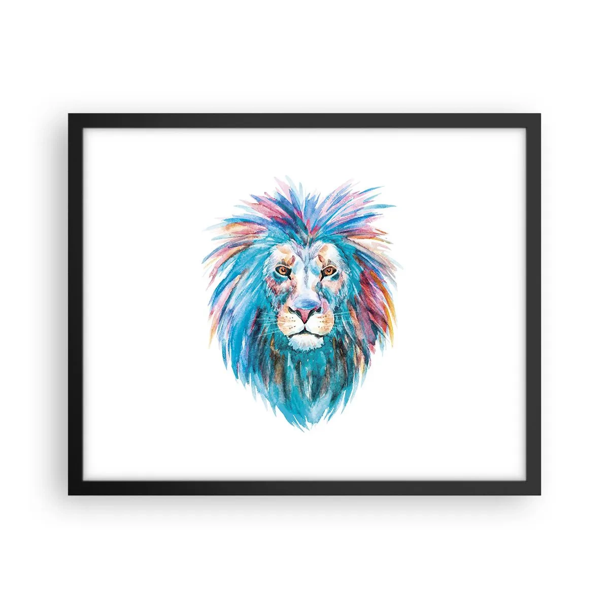 Poster în ramă neagră - Aură electrizantă - 50x40 cm