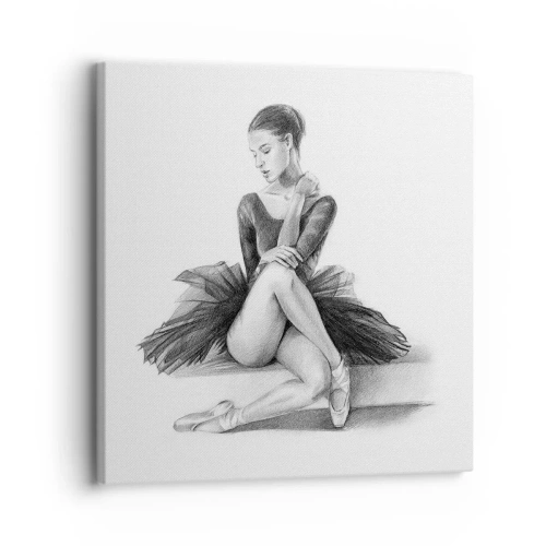 Tablou pe pânză - Încântată de dans - 30x30 cm