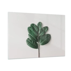 Tablou pe sticlă - Desenul naturii însăși - 100x70 cm