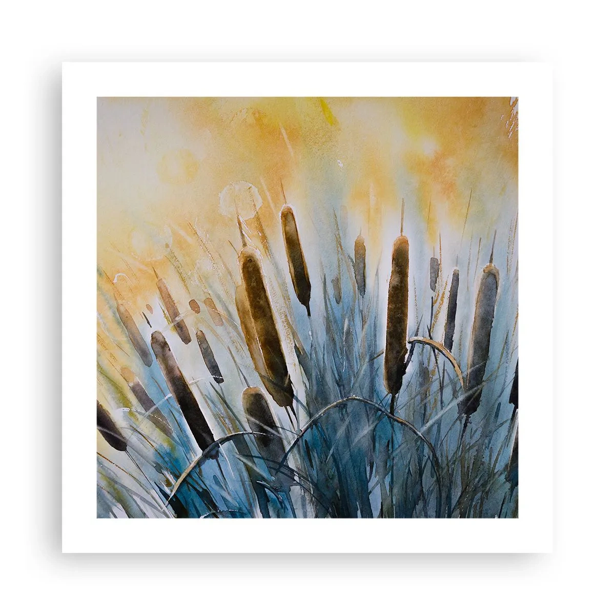 Poster - Răcoarea apei, căldura soarelui - 50x50 cm