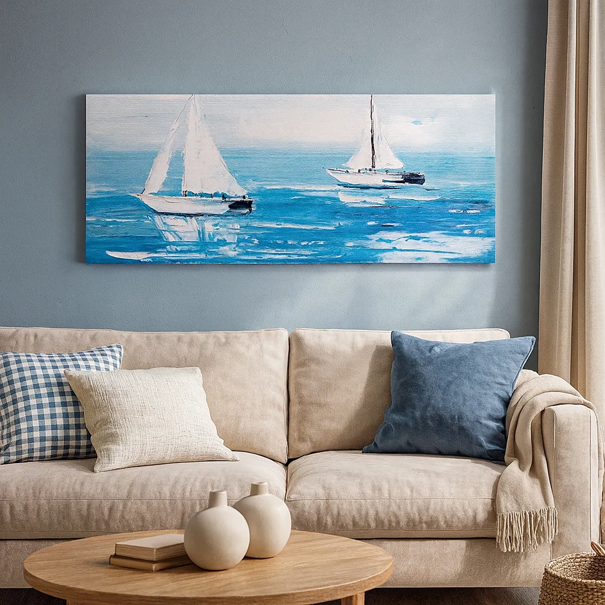 Tablou pe pânză - Cu un prieten alături de tine - 30x30 cm