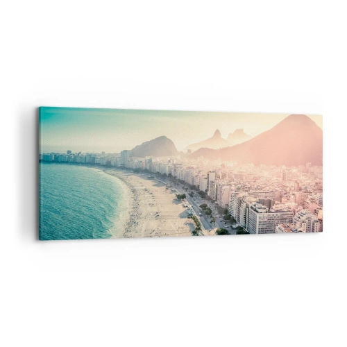 Tablou pe pânză - Vacanță perpetuă în Rio - 100x40 cm