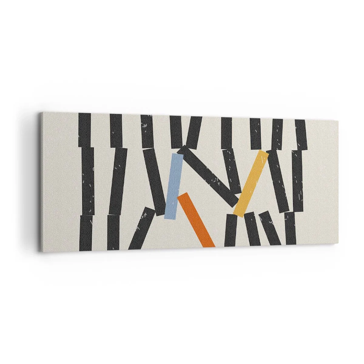 Tablou pe pânză - Domino - compoziție - 100x40 cm