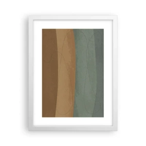 Poster în ramă albă - Compoziție orizontală - 30x40 cm