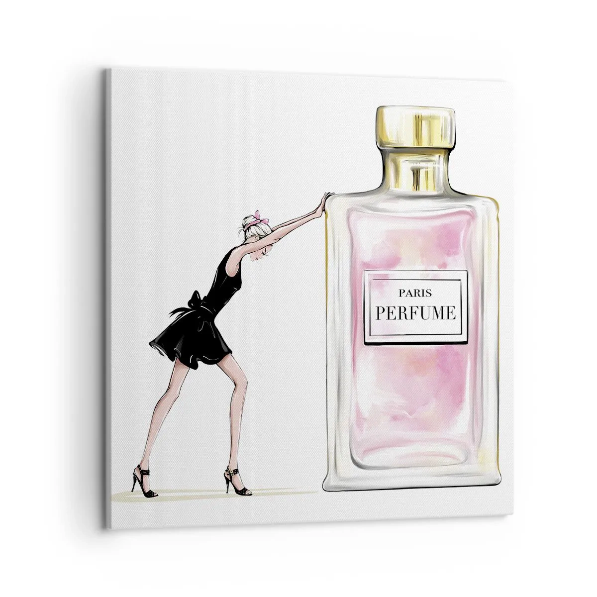 Tablou pe pânză - Esența feminității - 50x50 cm