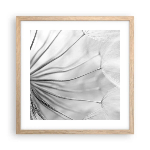 Poster în ramă de stejar deschis - Suflarea zmeilor - 40x40 cm