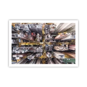 Poster - Salutări din Hongkong - 91x61 cm