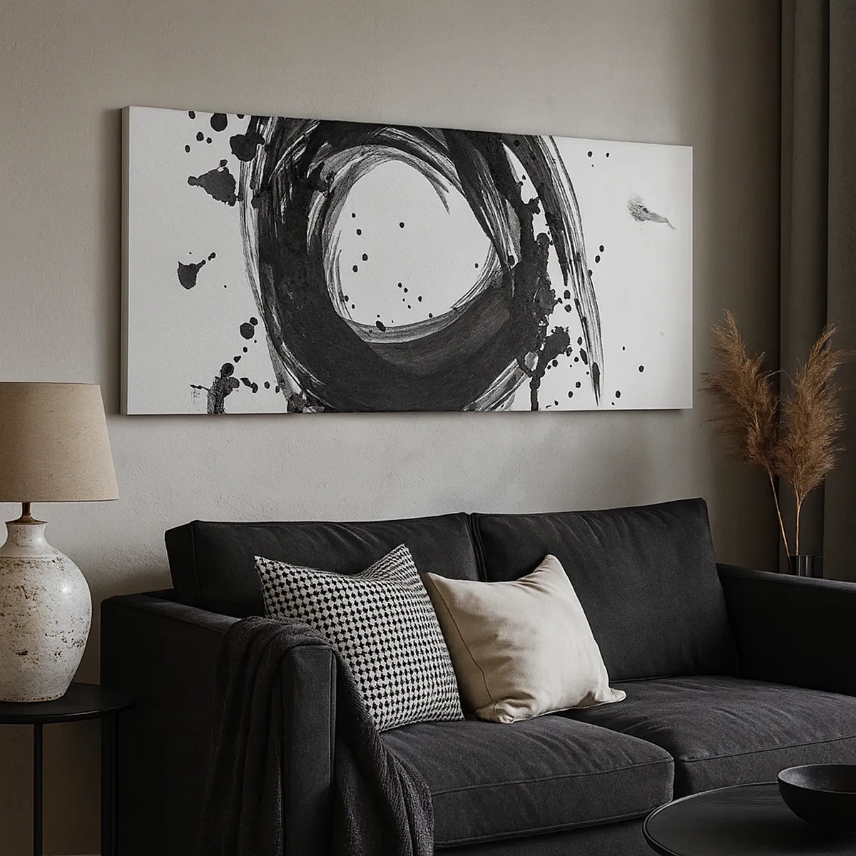 Tablou pe pânză - Vortexul creației - 30x30 cm