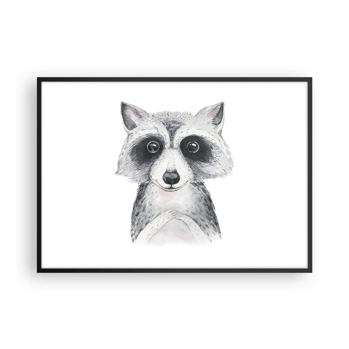 Poster în ramă neagră - Un moment pentru emoții - 100x70 cm