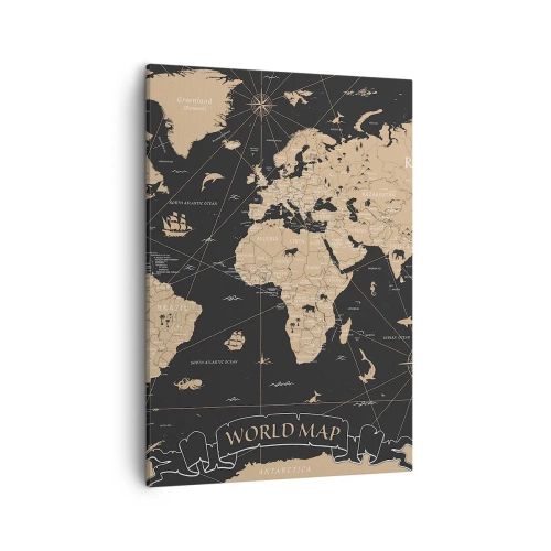 Tablou pe pânză - Limitele lumii mele - 50x70 cm