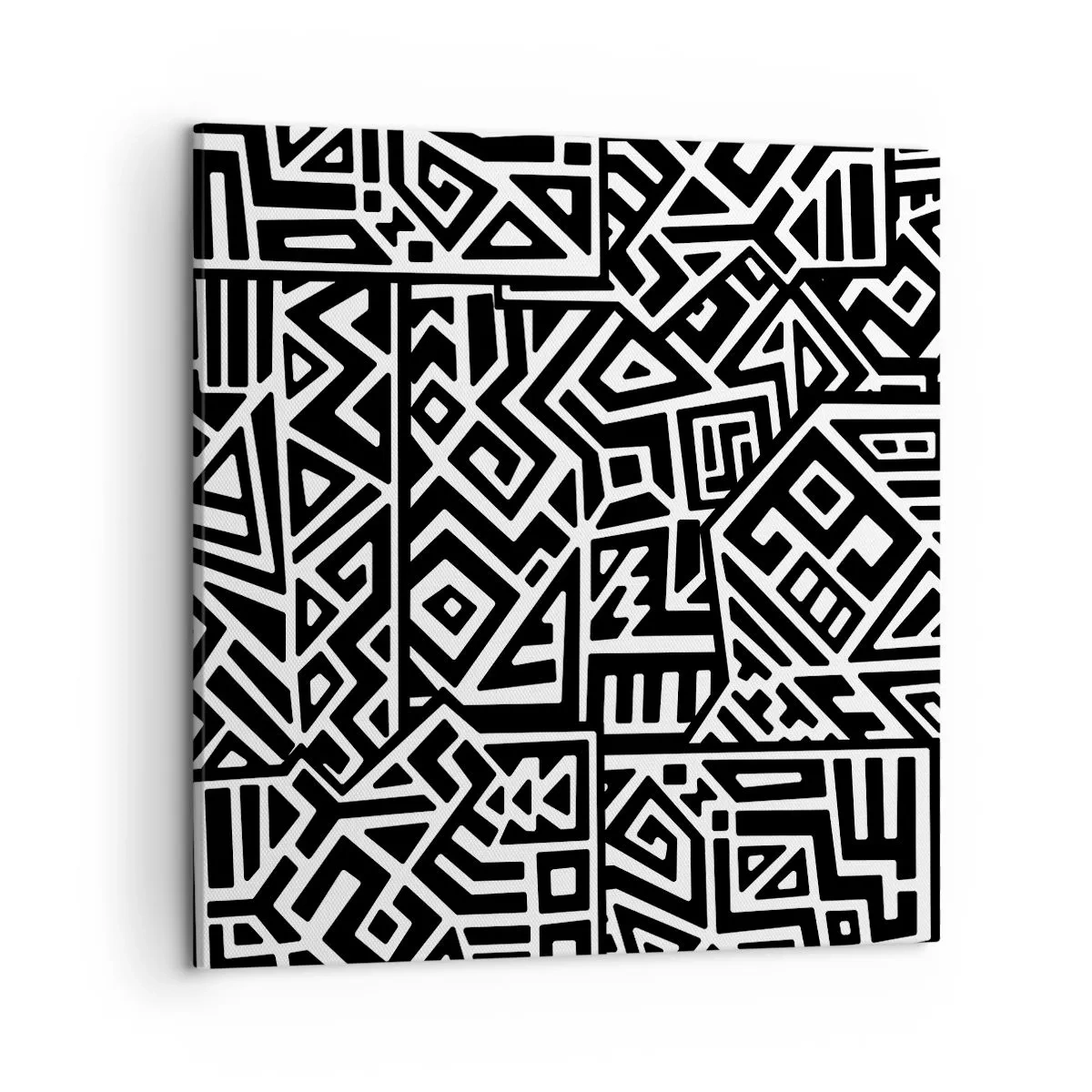 Tablou pe pânză - Compoziție precolumbiană - 50x50 cm